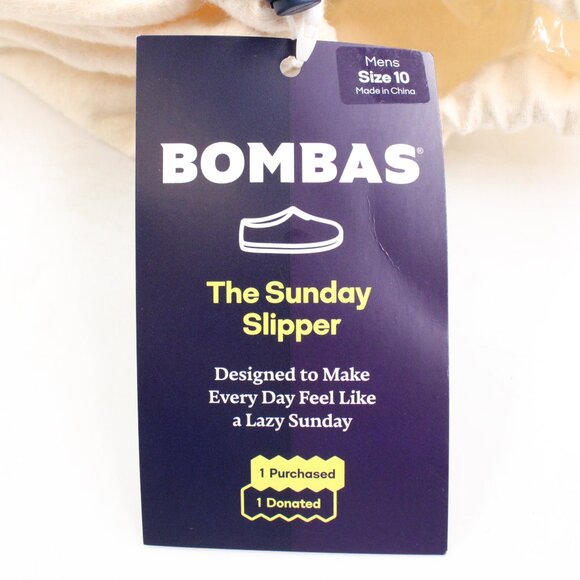 NWT Bombas Men's Sunday Slippers with Cushioned Footbed in Great Lake US Size 10 - Picture 13 of 15